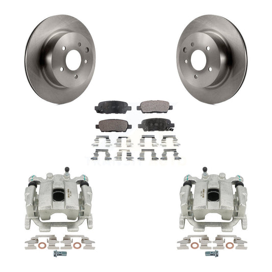 [Arrière] Disque et plaquette de frein pour INFINITI G37 QX50 Nissan 370Z EX37 G25 M35 KC8-100119T