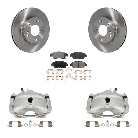 [Avant] Disque et plaquette de frein pour 04-05 Honda Civic With 5 Lug Wheels KC8-100120P
