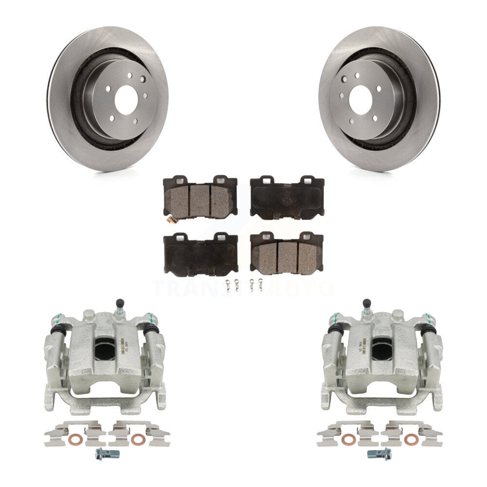 [Arrière] Disque et plaquette de frein pour 10-13 INFINITI G37 AWD With Brembo Brakes KC8-100121T