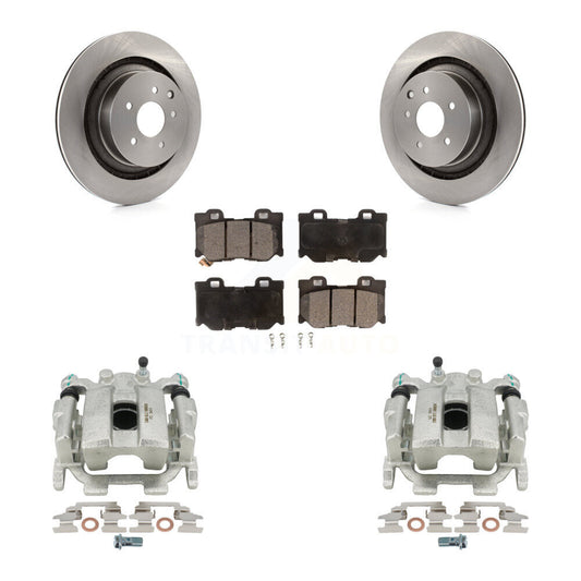 [Arrière] Disque et plaquette de frein pour 10-13 INFINITI G37 AWD With Brembo Brakes KC8-100121T