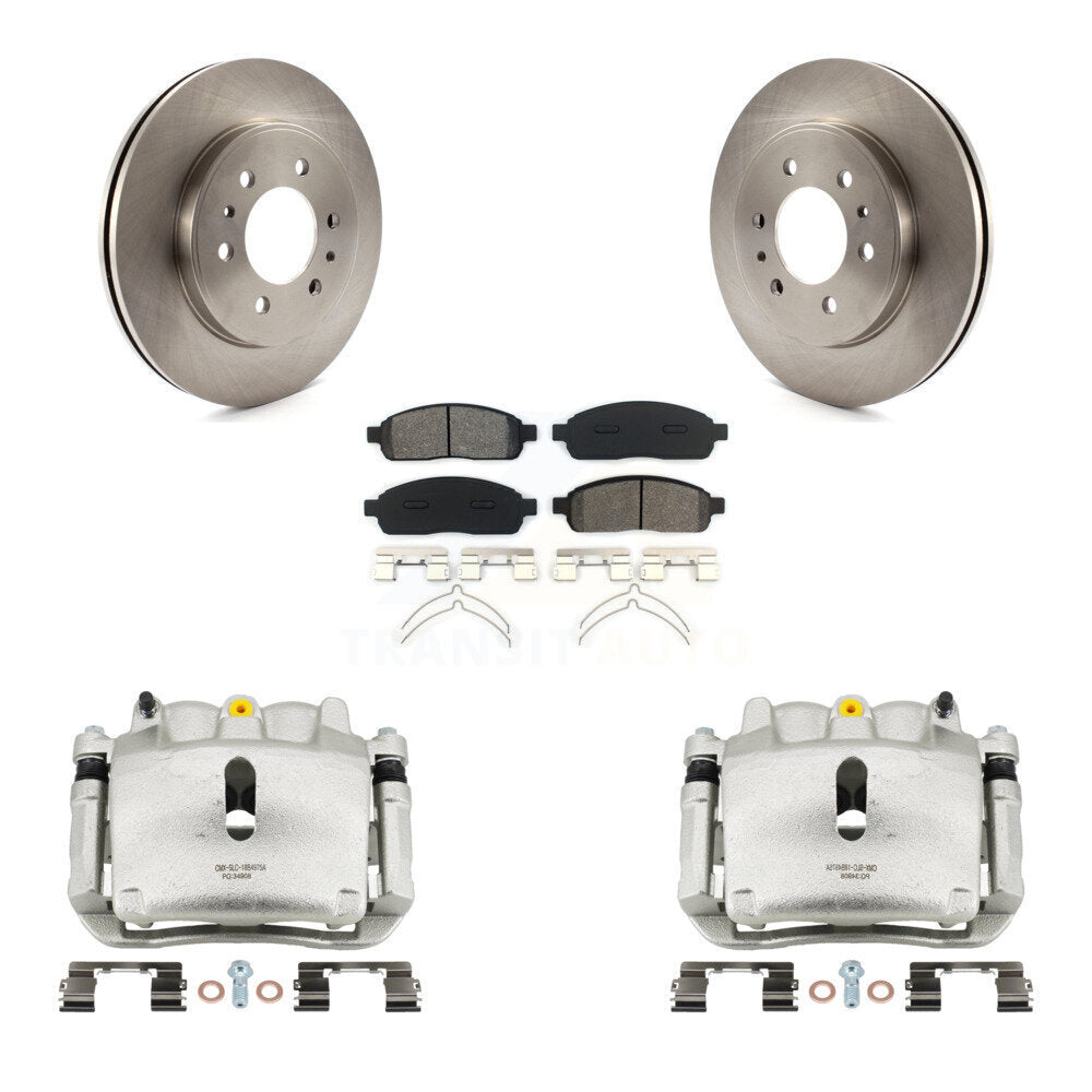 [Avant] Disque et plaquette de frein pour 2009 Ford F-150 With 6 Lug Wheels KC8-100127S