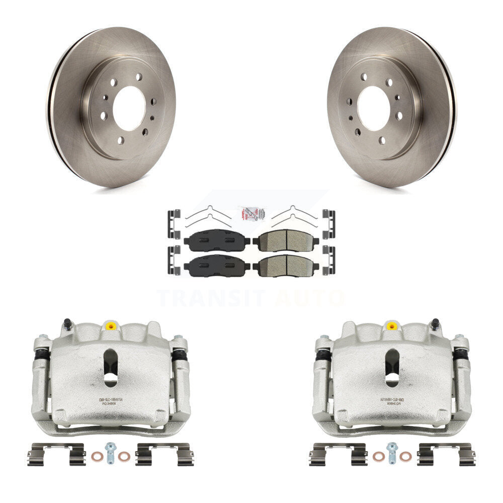 [Avant] Disque et plaquette de frein pour 2009 Ford F-150 With 6 Lug Wheels KC8-100134N