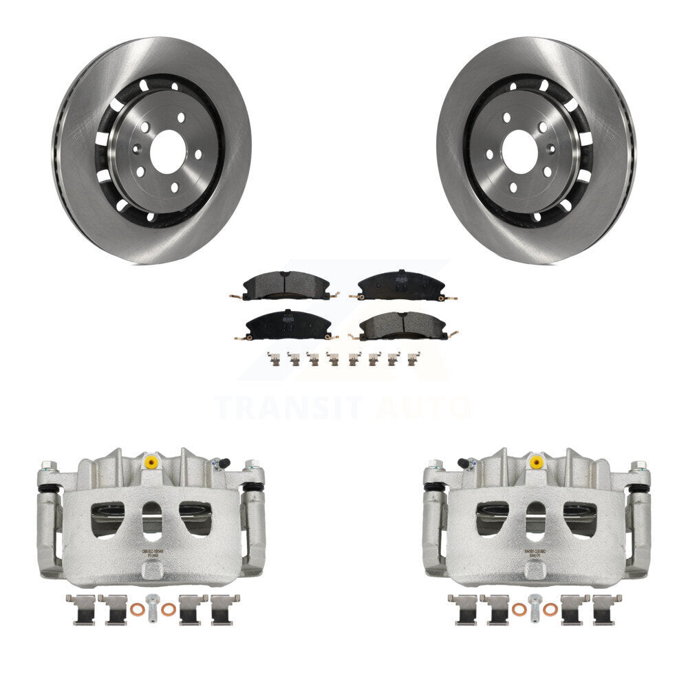 [Avant] Disque et plaquette de frein pour Ford Explorer Flex Taurus Police MKS KC8-100144P