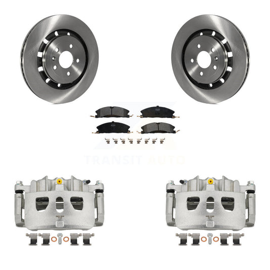 [Avant] Disque et plaquette de frein pour Ford Explorer Flex Taurus Police MKS KC8-100144P