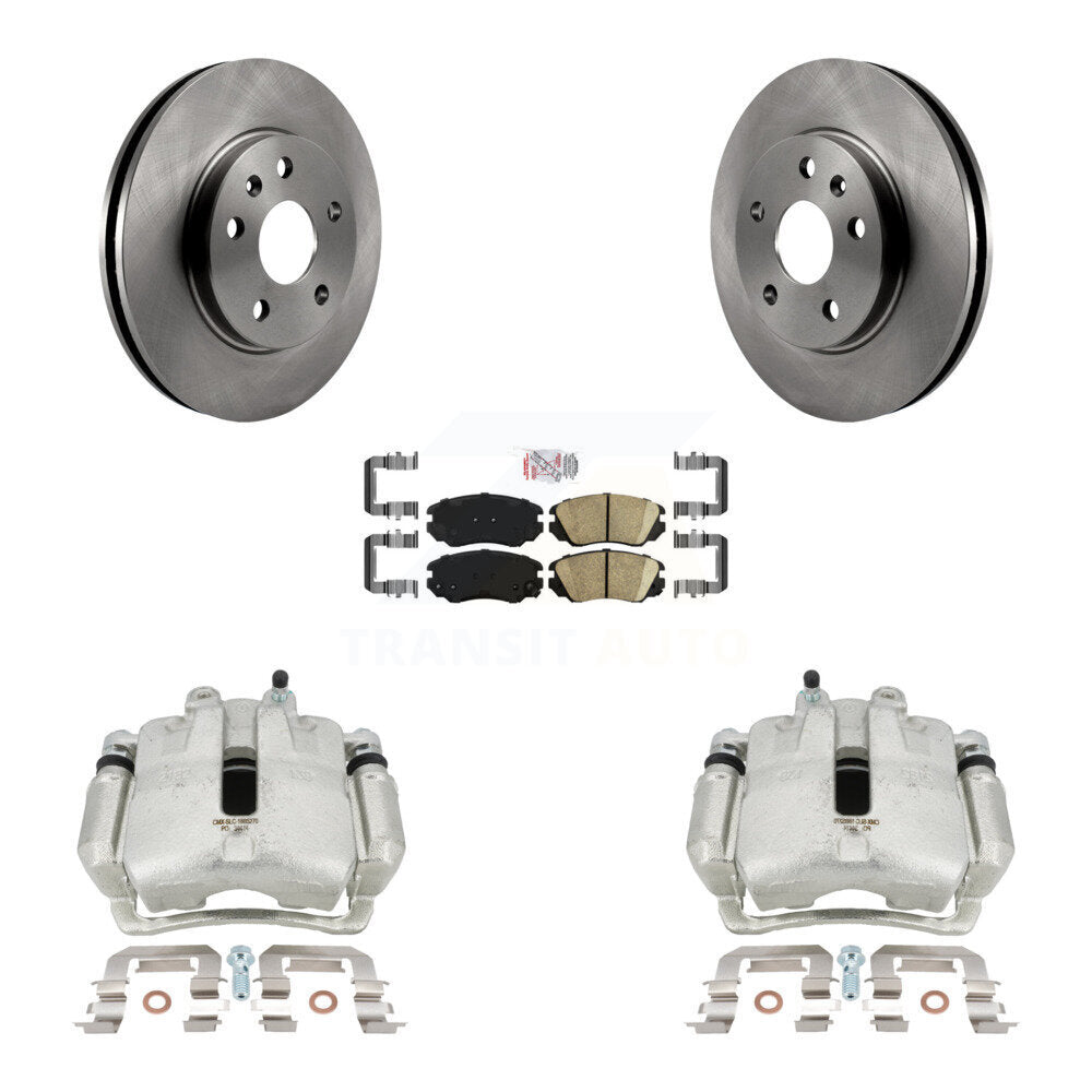 [Avant] Disque et plaquette de frein pour 11 Buick Regal 2.0L With Solid Rear Rotors KC8-100146N