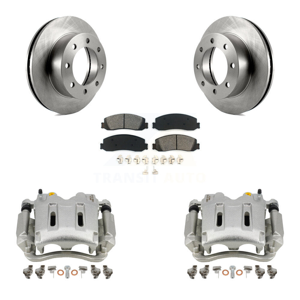 [Avant] Disque et plaquette de frein pour Ford F-250 Super Duty F-350 4WD KC8-100146S