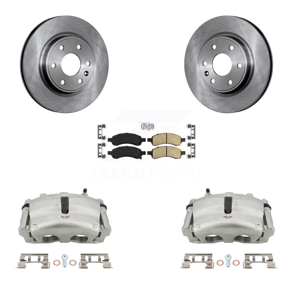 [Avant] Disque et plaquette de frein pour GMC Acadia Buick Enclave Chevrolet Saturn KC8-100148N