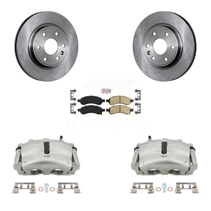 [Avant] Disque et plaquette de frein pour GMC Acadia Buick Enclave Chevrolet Saturn KC8-100148N
