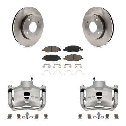 [Avant] Disque et plaquette de frein pour 2009-2011 Nissan Versa 1.6L KC8-100150C