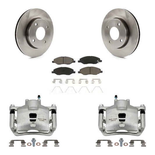 [Avant] Disque et plaquette de frein pour 2009-2011 Nissan Versa 1.6L KC8-100150C