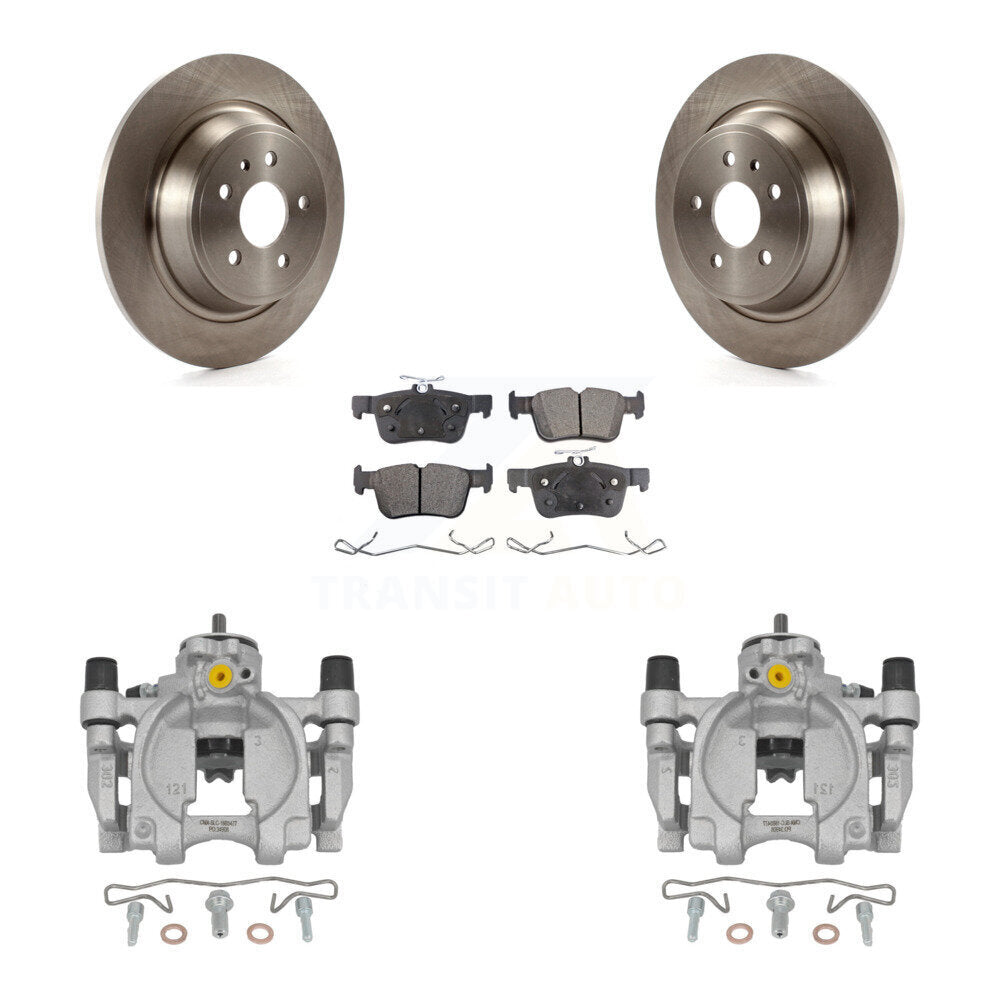[Arrière] Disque et plaquette de frein pour 17 Lincoln Continental With 14mm Wheel Lugs KC8-100154T