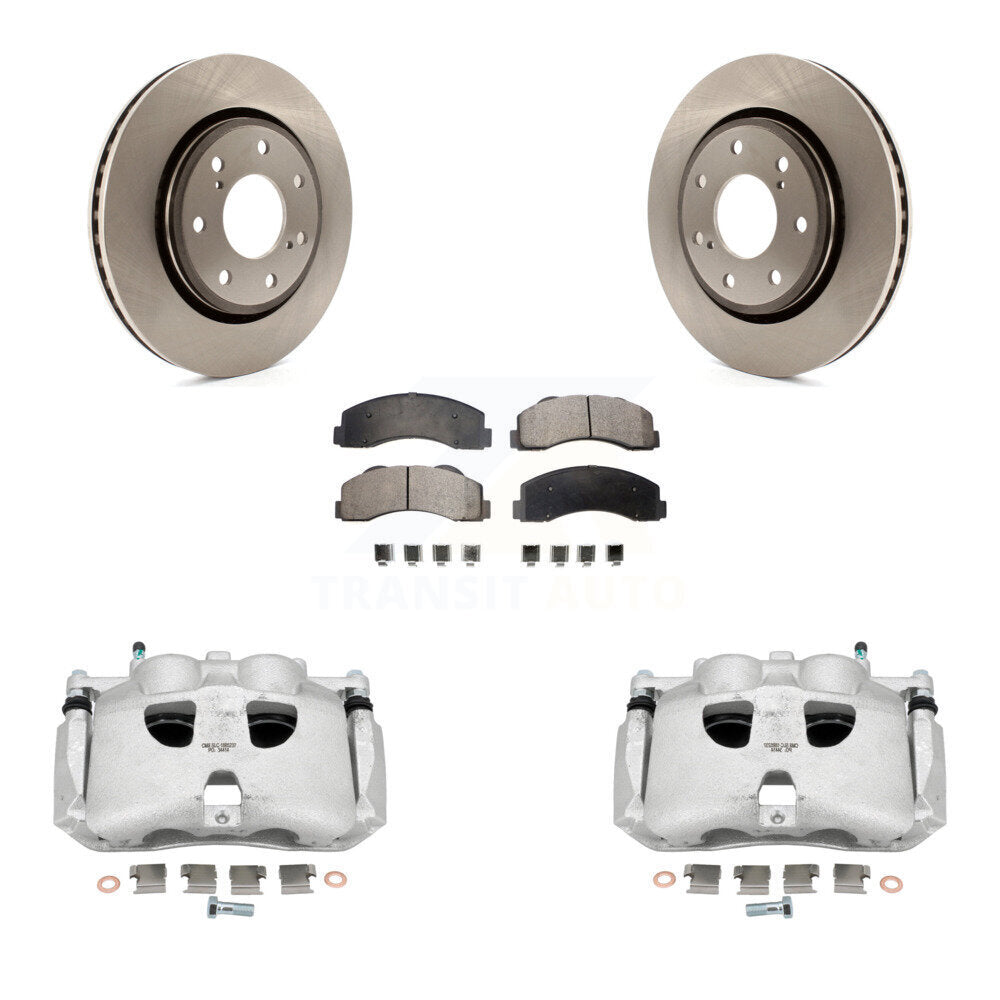 [Avant] Disque et plaquette de frein pour 10-11 Ford F-150 With 7 Lug Wheels KC8-100155P