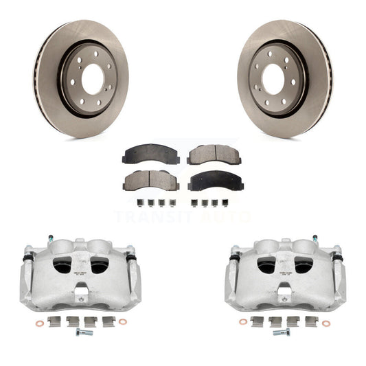 [Avant] Disque et plaquette de frein pour 10-11 Ford F-150 With 7 Lug Wheels KC8-100155P