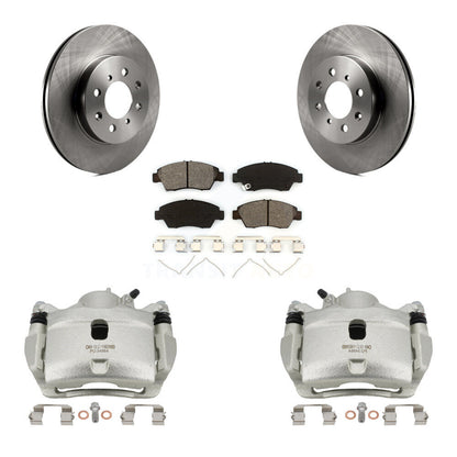 [Avant] Disque et plaquette de frein pour 2014 Honda Fit LX Sport DX KC8-100156S