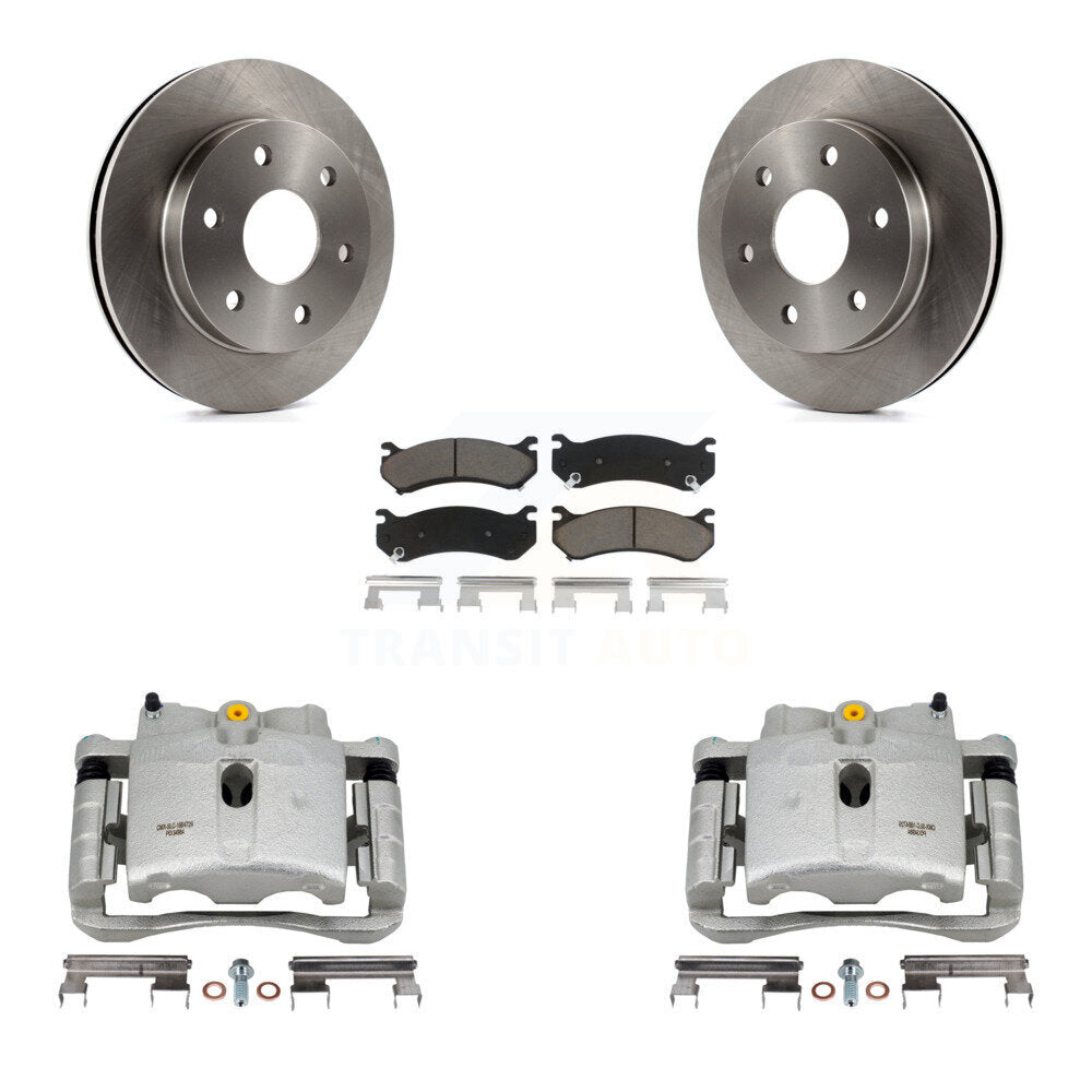 [Avant] Disque et plaquette de frein pour Chevrolet GMC Silverado 1500 Sierra Yukon KC8-100159C