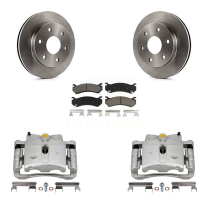 [Avant] Disque et plaquette de frein pour Chevrolet GMC Silverado 1500 Sierra Yukon KC8-100159C