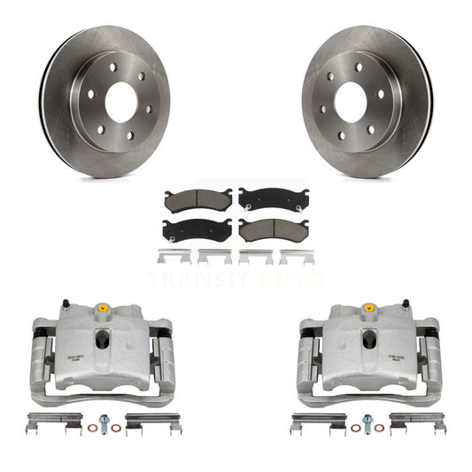 [Avant] Disque et plaquette de frein pour Chevrolet GMC Silverado 1500 Sierra Yukon KC8-100159C
