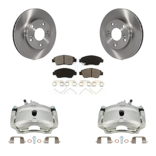 [Avant] Disque et plaquette de frein pour 04-05 Honda Civic With 5 Lug Wheels KC8-100161S