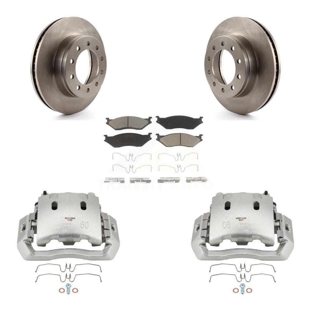[Avant] Disque et plaquette de frein pour Ford F-450 Super Duty F-550 International KC8-100163C