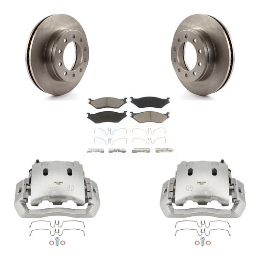 [Avant] Disque et plaquette de frein pour Ford F-450 Super Duty F-550 International KC8-100163C