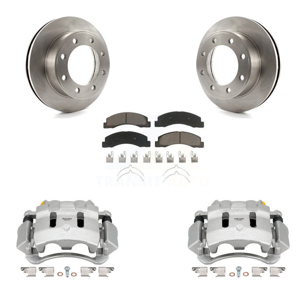 [Avant] Disque et plaquette de frein pour Ford F-350 Super Duty F-250 Excursion KC8-100170C
