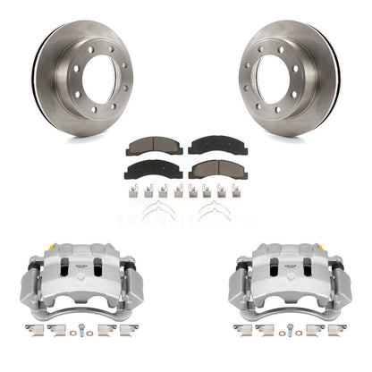 [Avant] Disque et plaquette de frein pour Ford F-350 Super Duty F-250 Excursion KC8-100170C