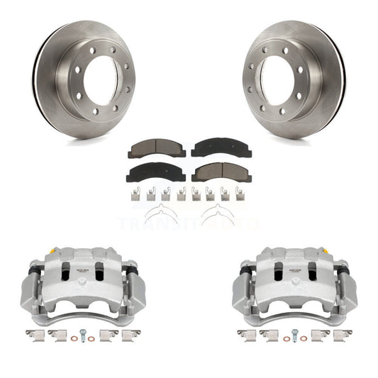 [Avant] Disque et plaquette de frein pour Ford F-350 Super Duty F-250 Excursion KC8-100170C