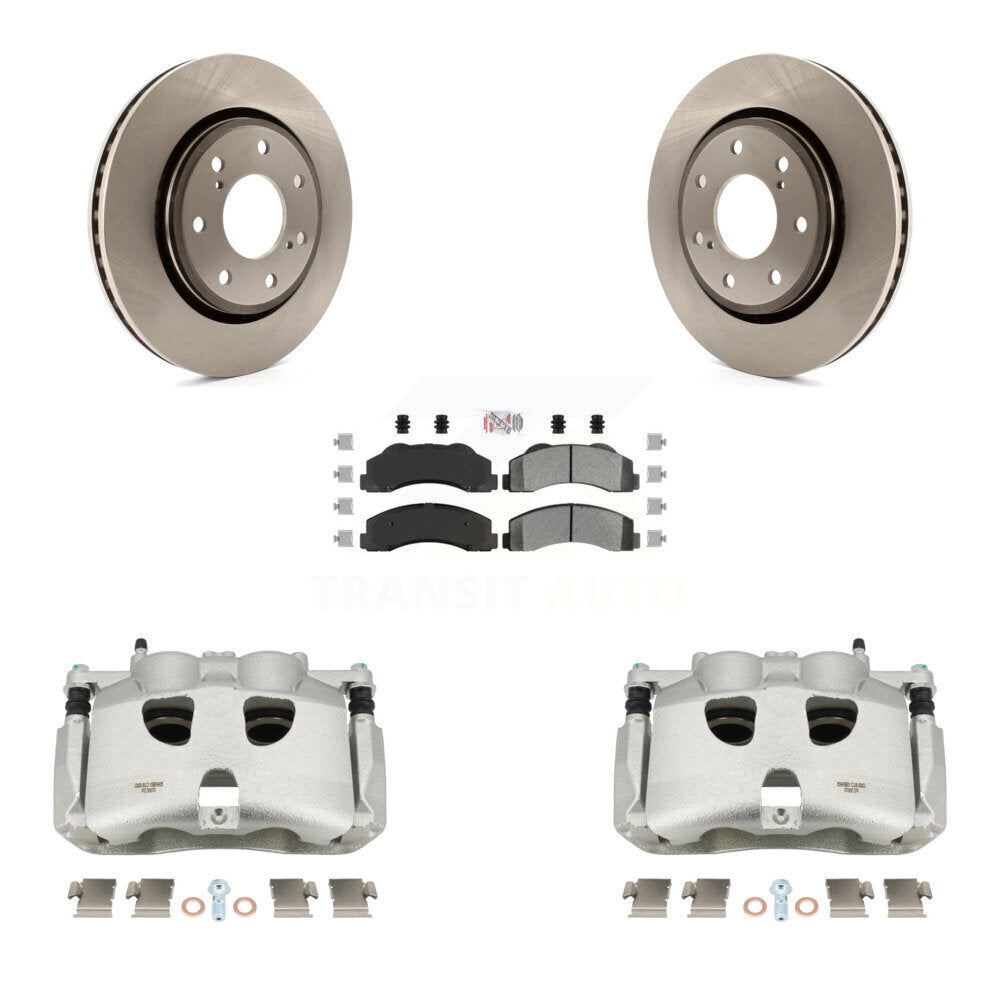 [Avant] Disque et plaquette de frein pour 12-14 Ford F-150 With 7 Lug Wheels KC8-100171N