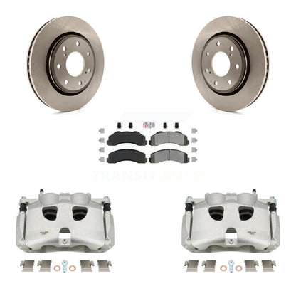 [Avant] Disque et plaquette de frein pour 12-14 Ford F-150 With 7 Lug Wheels KC8-100171N
