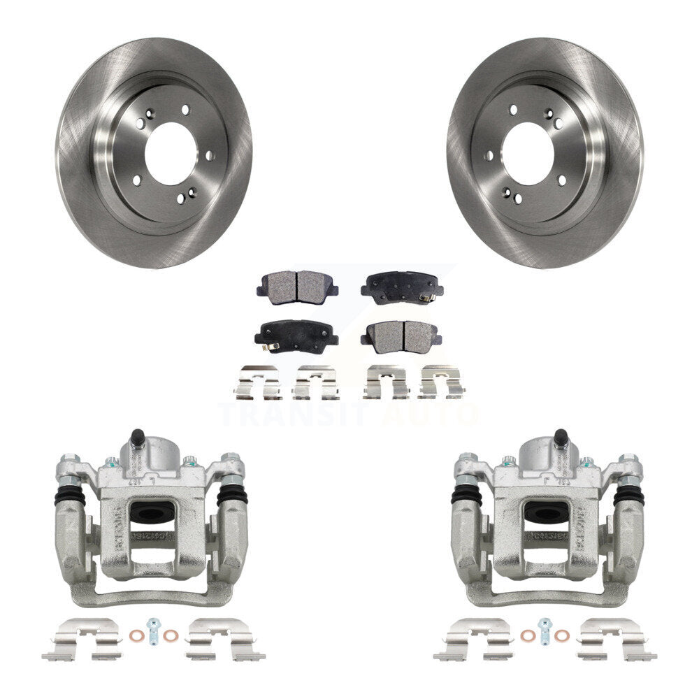 [Arrière] Disque et plaquette de frein pour Kia Optima 2.4L With Electric Parking KC8-100171T