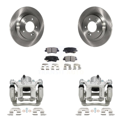 [Arrière] Disque et plaquette de frein pour Kia Optima 2.4L With Electric Parking KC8-100171T
