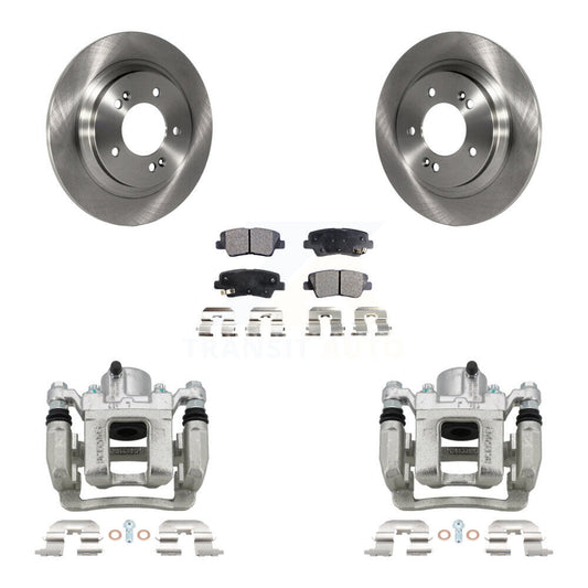 [Arrière] Disque et plaquette de frein pour Kia Optima 2.4L With Electric Parking KC8-100171T