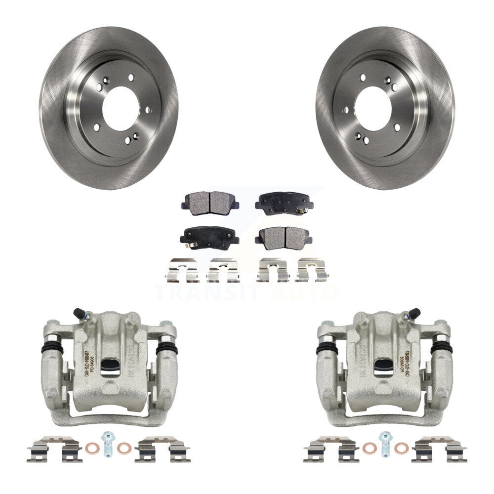 [Arrière] Disque et plaquette de frein pour Kia Optima 2.0L With Electric Parking KC8-100172T