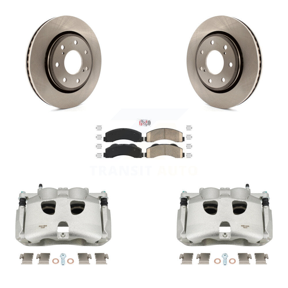 [Avant] Disque et plaquette de frein pour 2012-2014 Ford F-150 With 7 Lug Wheels KC8-100173N