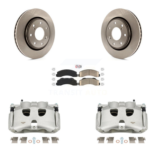 [Avant] Disque et plaquette de frein pour 2012-2014 Ford F-150 With 7 Lug Wheels KC8-100173N