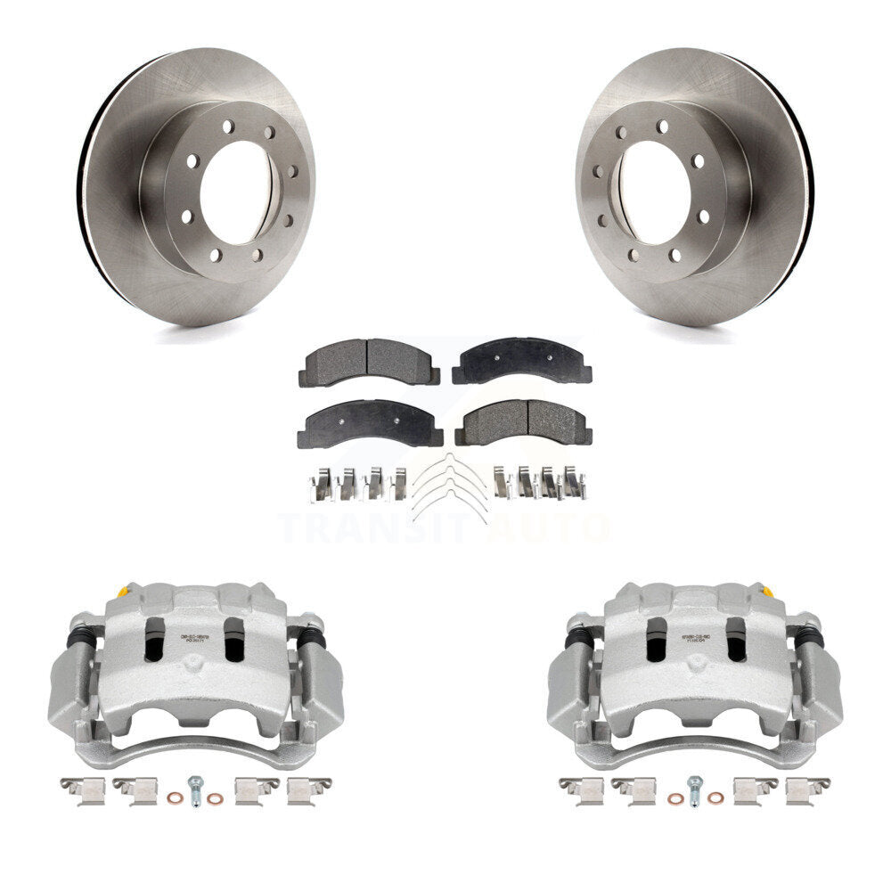 [Avant] Disque et plaquette de frein pour Ford F-350 Super Duty F-250 KC8-100173P