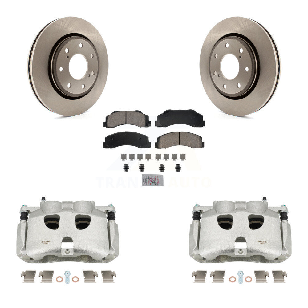 [Avant] Disque et plaquette de frein pour 2012-2014 Ford F-150 With 7 Lug Wheels KC8-100175N