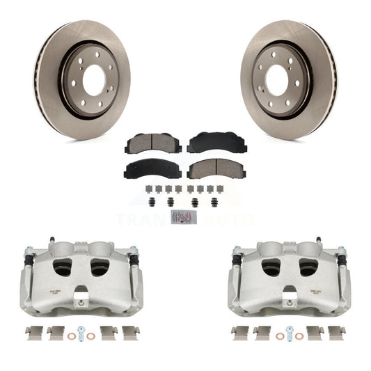 [Avant] Disque et plaquette de frein pour 2012-2014 Ford F-150 With 7 Lug Wheels KC8-100175N