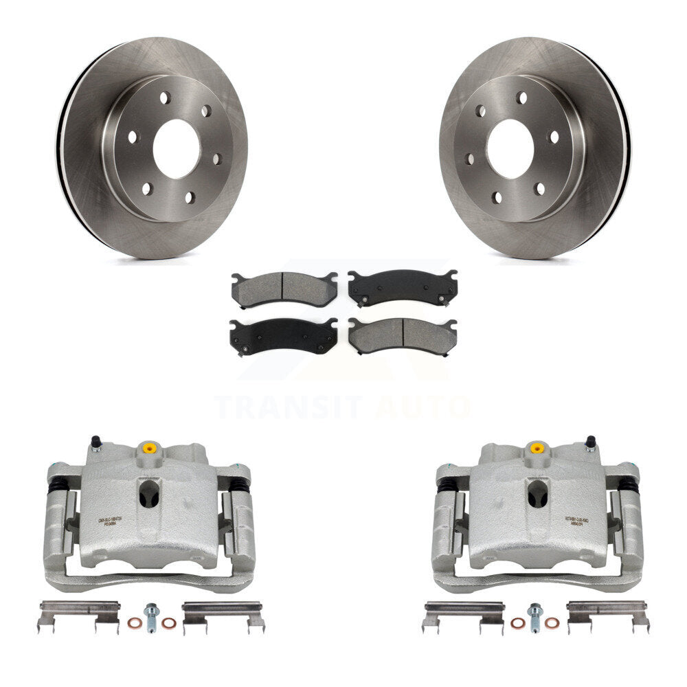 [Avant] Disque et plaquette de frein pour Chevrolet GMC Silverado 1500 Sierra KC8-100175S