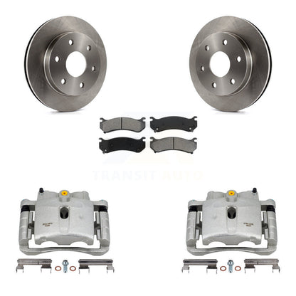 [Avant] Disque et plaquette de frein pour Chevrolet GMC Silverado 1500 Sierra KC8-100175S