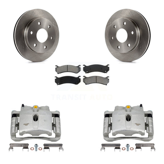 [Avant] Disque et plaquette de frein pour Chevrolet GMC Silverado 1500 Sierra KC8-100175S