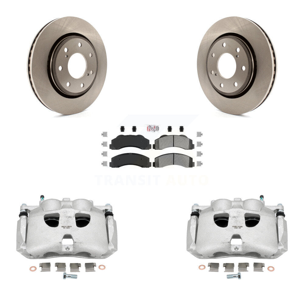 [Avant] Disque et plaquette de frein pour 10-11 Ford F-150 With 7 Lug Wheels KC8-100176N