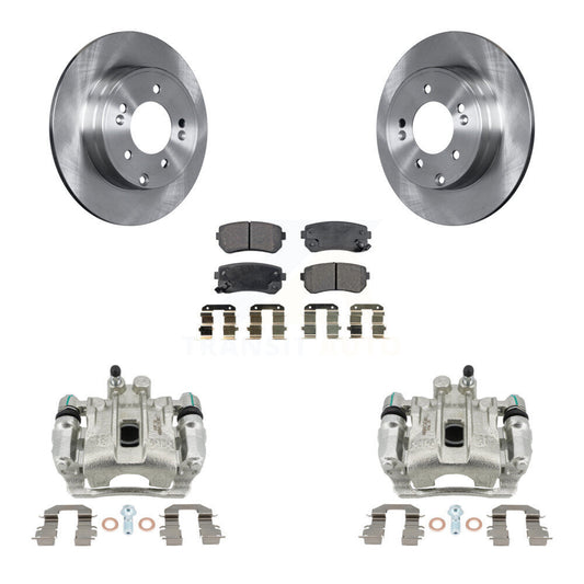 [Arrière] Disque et plaquette de frein pour Hyundai Sonata With Manual Parking KC8-100176T