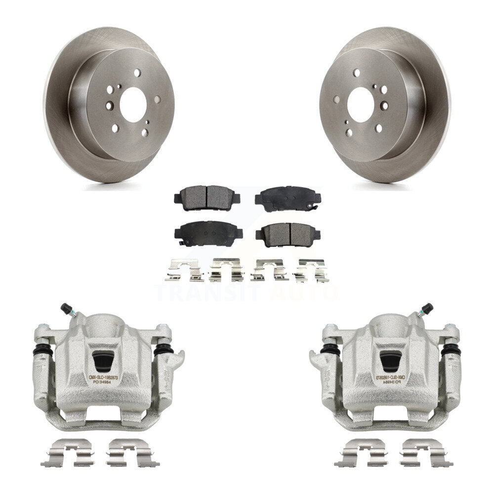 [Arrière] Disque et plaquette de frein pour 2004-2010 Toyota Sienna KC8-100177T