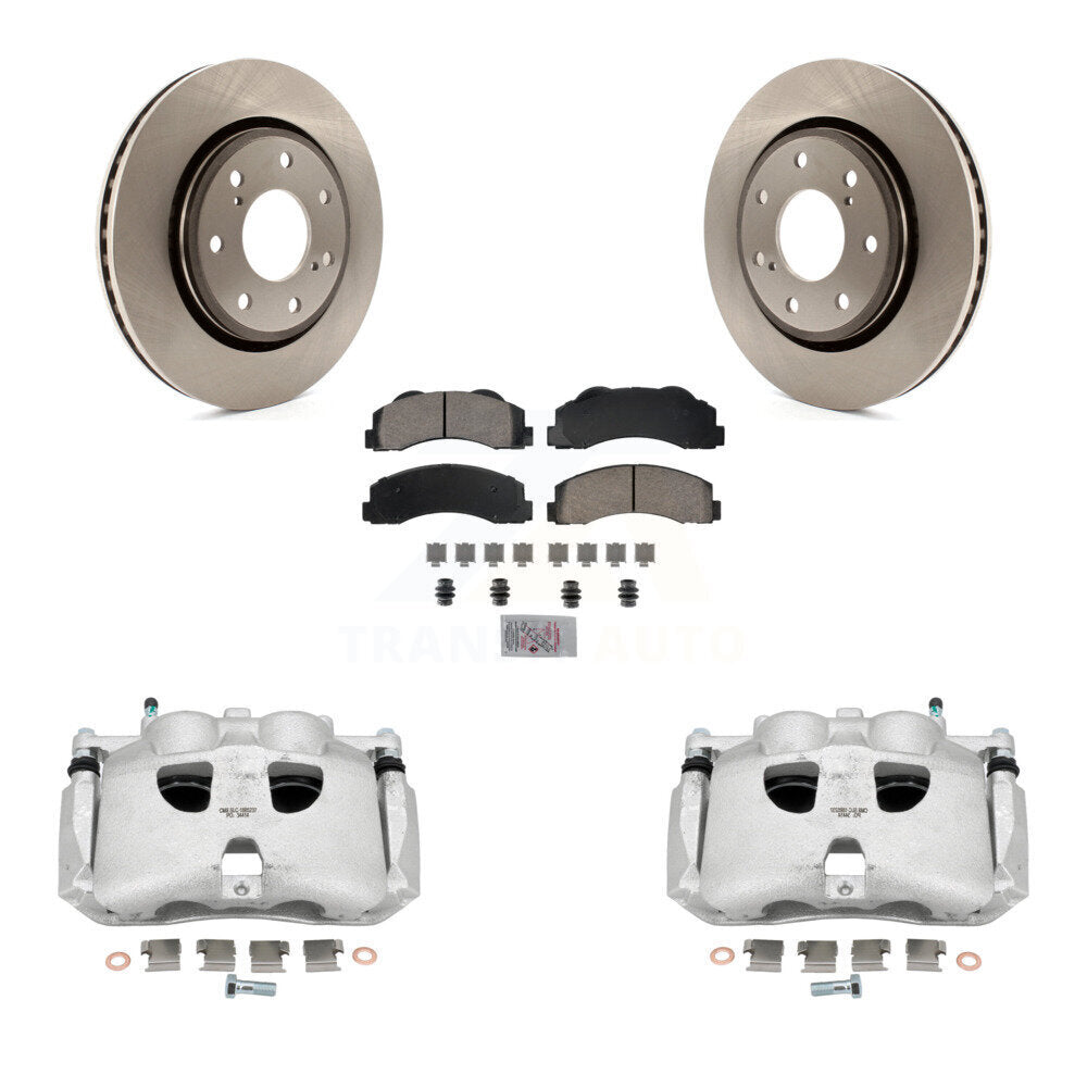 [Avant] Disque et plaquette de frein pour 2010-2011 Ford F-150 With 7 Lug Wheels KC8-100178N