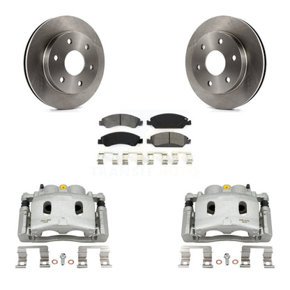 [Avant] Disque et plaquette de frein pour 07 GMC Sierra 1500 Disc rear brakes KC8-100181S