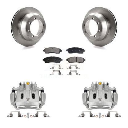 [Arrière] Disque et plaquette de frein pour Ford F-350 Super Duty With Dual Wheels KC8-100184T