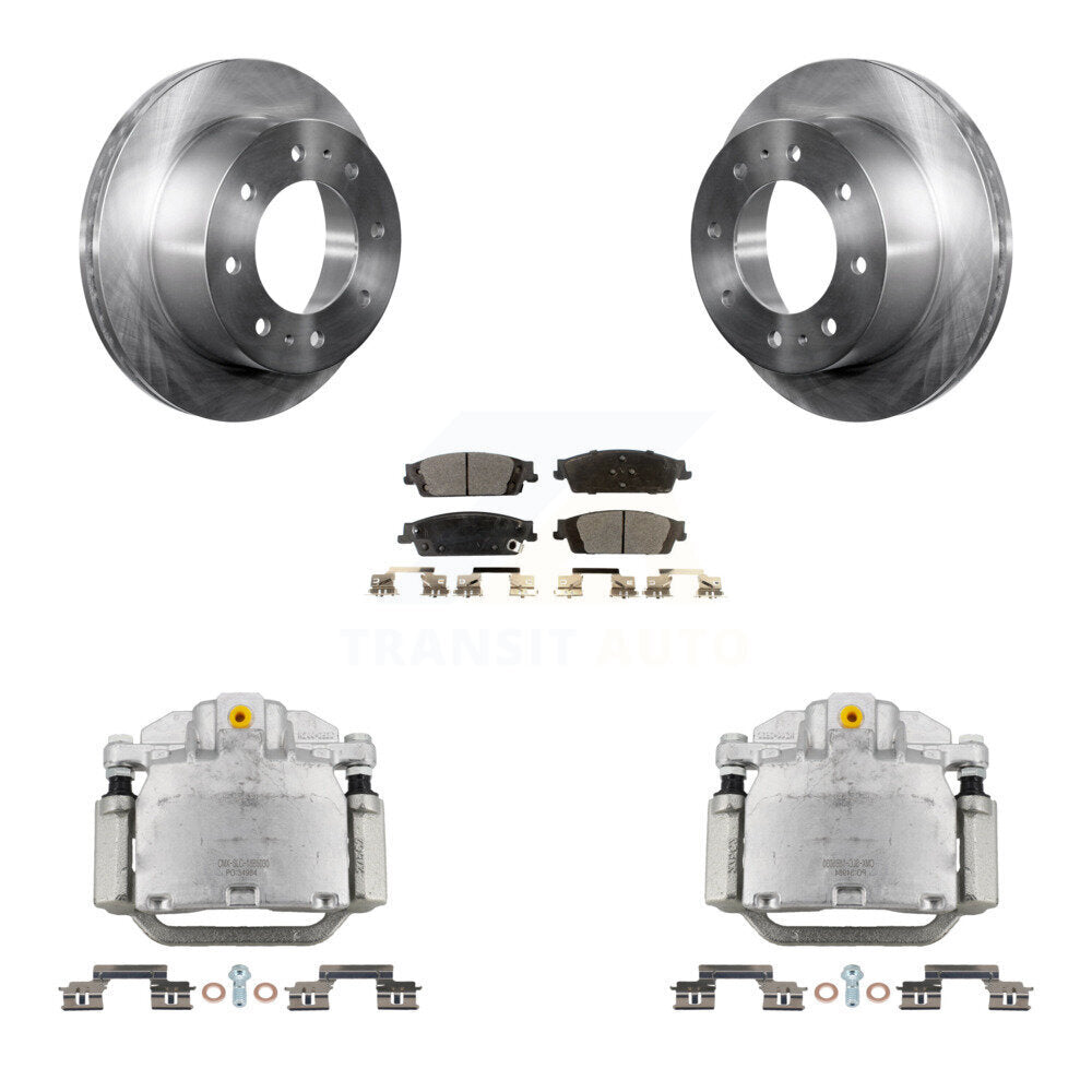 [Arrière] Disque et plaquette de frein pour 2017-2019 Chevrolet Suburban Premier/LT/LS KC8-100190T