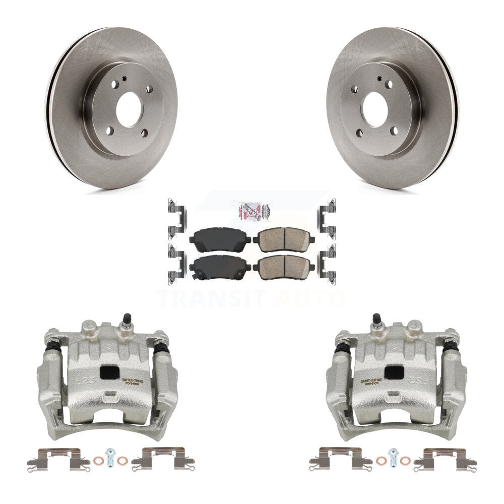 [Avant] Disque et plaquette de frein pour 2011-2014 Mazda 2 KC8-100191N