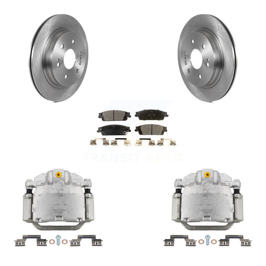 [Arrière] Disque et plaquette de frein pour 2019 Chevrolet Silverado 1500 LD GMC Sierra KC8-100192T